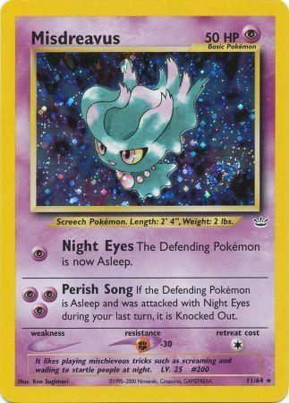 Misdreavus - 11/64 [Neo Revelation] - Unlimited Holofoil