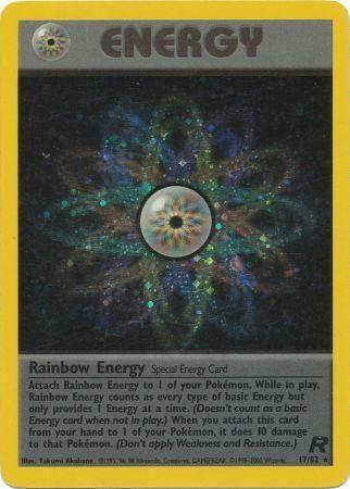 Rainbow Energy - 17/82 [Team Rocket] - Unlimited Holofoil