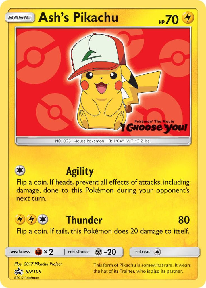 CGC 8.5 Ash's Pikachu (SM109) [Sun & Moon: Black Star Promo]