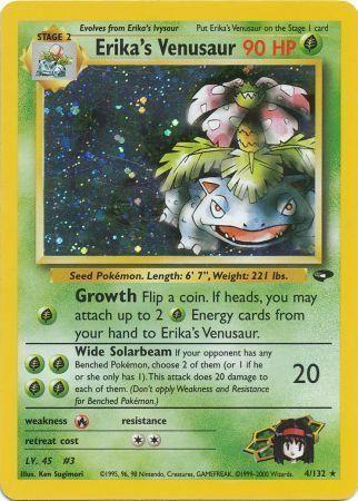 Erika's Venusaur - 4/132 [Gym Challenge] - Unlimited Holofoil