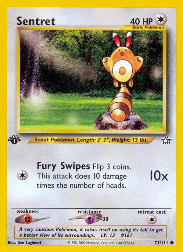 CGC 8 Sentret (80) [Pokémon Neo Genesis]