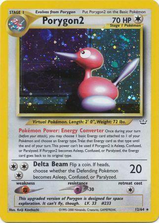 Porygon2 - 12/64 [Neo Revelation] - Unlimited Holofoil
