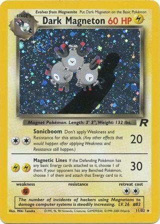 Dark Magneton - 11/82 [Team Rocket] - Unlimited Holofoil