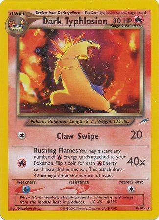 Dark Typhlosion - 10/105 [Neo Destiny] - Unlimited Holofoil