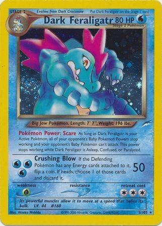 Dark Feraligatr - 5/105 [Neo Destiny] - Unlimited Holofoil