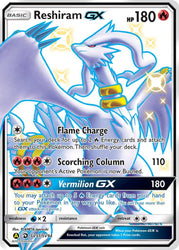 PSA 9 Reshiram GX (SV51/SV94) [Sun & Moon: Hidden Fates]