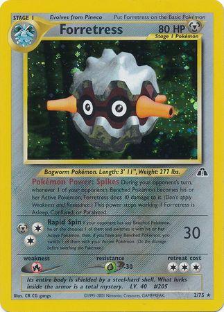 Forretress - 2/75 [Neo Discovery] - Unlimited Holofoil