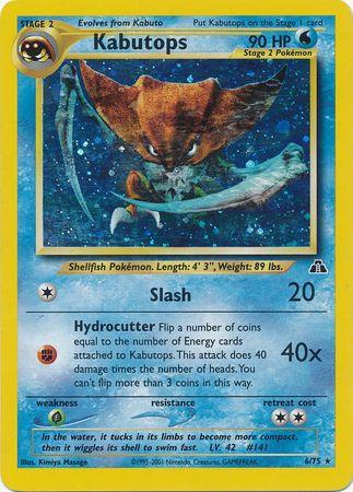 Kabutops - 6/75 [Neo Discovery] - Unlimited Holofoil