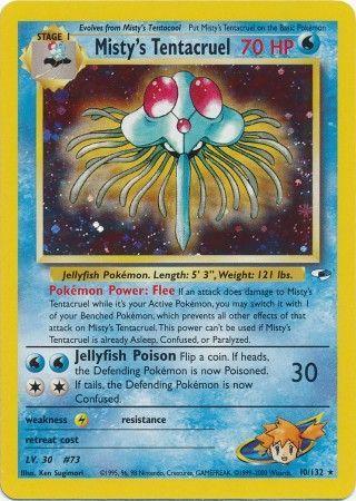 Misty's Tentacruel - 10/132 [Gym Heroes] - Unlimited Holofoil