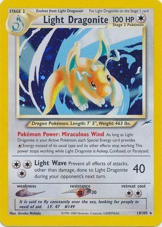 Light Dragonite - 14/105 [Neo Destiny] - Unlimited Holofoil