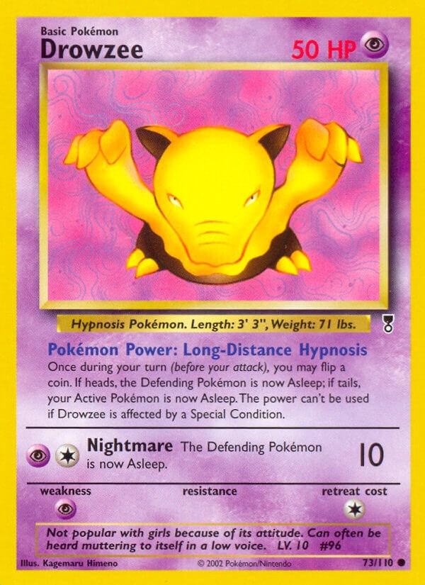 CGC 9 Drowzee (73) [Pokémon Legendary Collection]