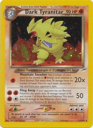 Dark Tyranitar - 11/105 [Neo Destiny] - Unlimited Holofoil