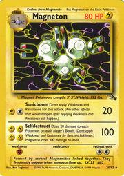 Magneton - 11/62 [Fossil] - Unlimited Holofoil