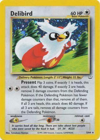 Delibird - 5/64 [Neo Revelation] - Unlimited Holofoil