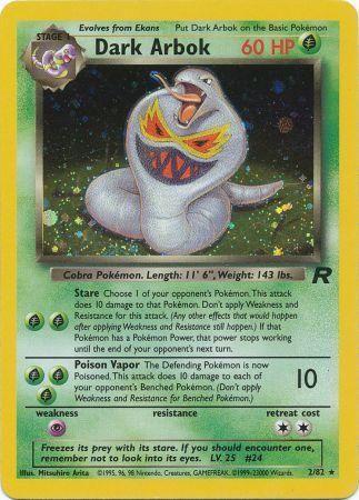 Dark Arbok - 2/82 [Team Rocket] - Unlimited Holofoil