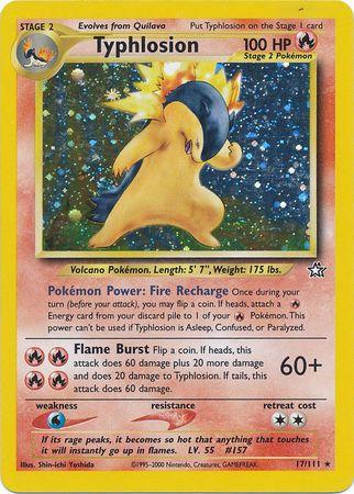 Typhlosion - 17/111 [Neo Genesis] - Unlimited Holofoil
