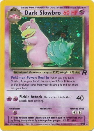 Dark Slowbro - 12/82 [Team Rocket] - Unlimited Holofoil