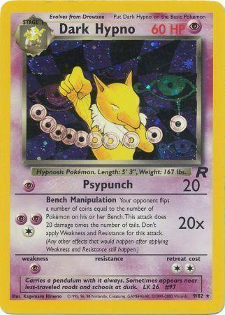 Dark Hypno - 9/82 [Team Rocket] - Unlimited Holofoil