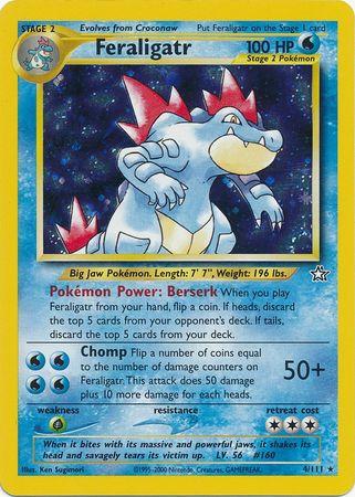 Feraligatr - 4/111 [Neo Genesis] - Unlimited Holofoil