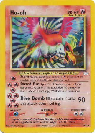 Ho-oh - 7/64 [Neo Revelation] - Unlimited Holofoil