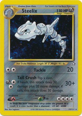 Steelix - 15/111 [Neo Genesis] - Unlimited Holofoil
