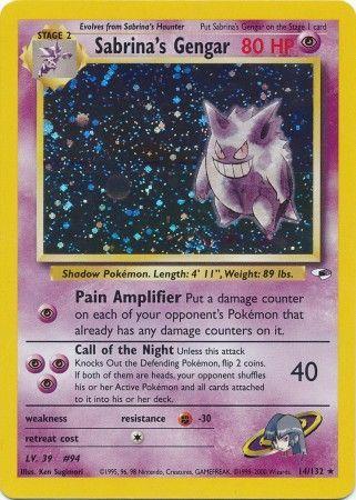 Sabrina's Gengar - 14/132 [Gym Heroes] - Unlimited Holofoil