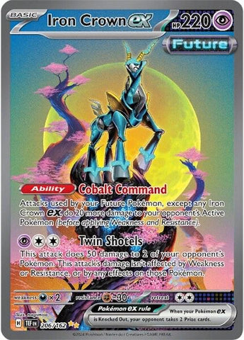 PSA 10 Iron Crown Ex (206/162) [Scarlet and Violet Temporal Forces]