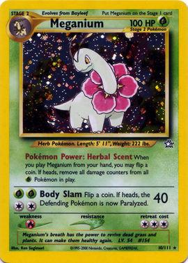 Meganium - 10/111 [Neo Genesis] - Unlimited Holofoil