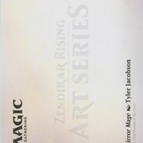 Jace, Mirror Mage // Jace, Mirror Mage (AZNR-001) (Borderless) [Zendikar Rising Art Series] Foil