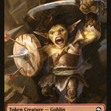 Clue // Goblin Double-Sided Token [Dungeons & Dragons: Adventures in the Forgotten Realms Commander Tokens]