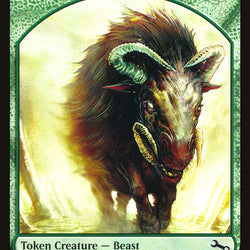 Beast // Beast Double-Sided Token [Unstable Tokens]