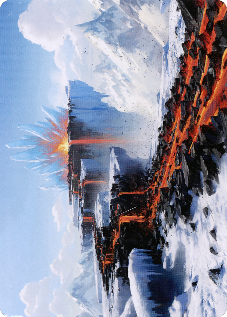 Surtland Frostpyre // Surtland Frostpyre (ASKHM-075) (Borderless) [Art Series: Kaldheim] Foil