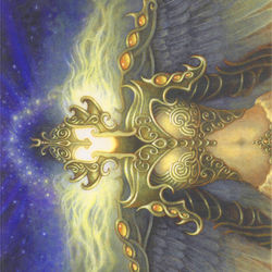 Face of Divinity // Face of Divinity (AMH1-035) (Borderless) [Modern Horizons Art Series]