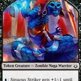 Sinuous Striker // Zombie Double-Sided Token [Hour of Devastation Tokens]