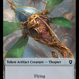 Goblin // Thopter Double-Sided Token [Bloomburrow Commander Tokens]