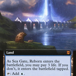Sea Gate Restoration // Sea Gate, Reborn (Extended Art) [Zendikar Rising]