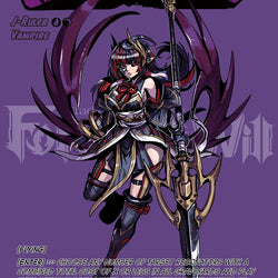Night of the Legendary Vampire // End of Night (Secret) (NWE-SEC5 JR) [A New World Emerges]