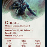 Ghoul Art Card (Gold-Stamped Signature) [Dungeons & Dragons: Adventures in the Forgotten Realms Art Series]