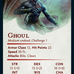 Ghoul Art Card [Dungeons & Dragons: Adventures in the Forgotten Realms Art Series]