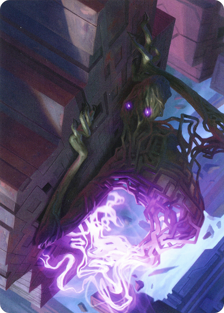 Skyclave Shade // Skyclave Shade (AZNR-061) (Borderless) [Zendikar Rising Art Series]