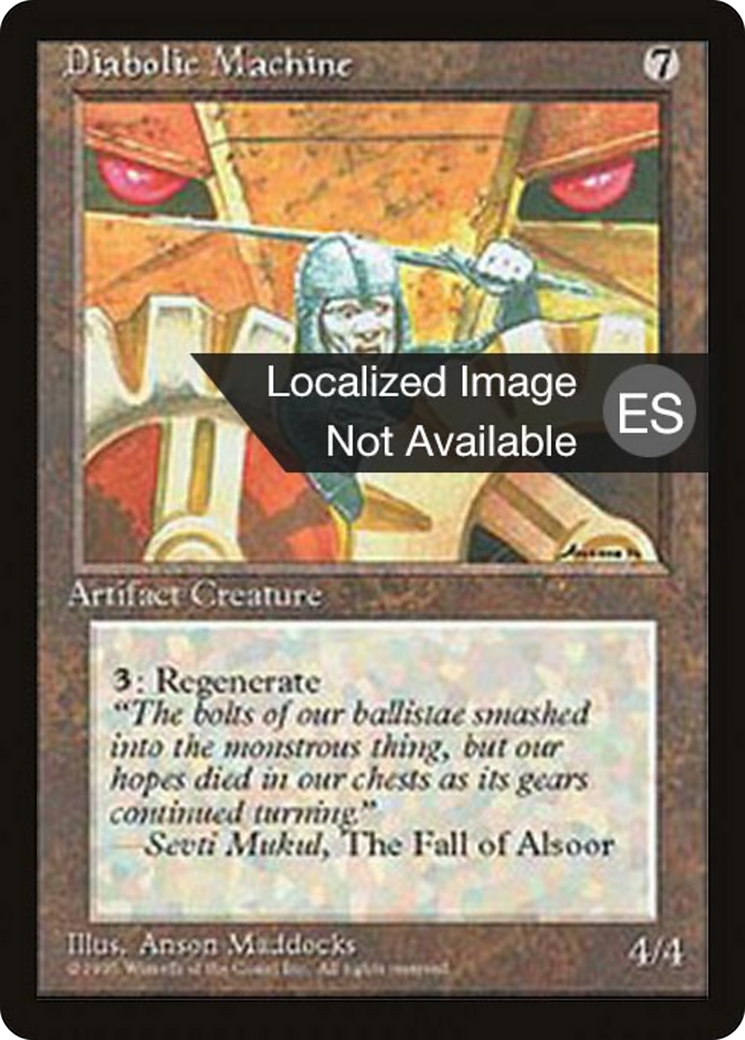 Diabolic Machine [Fourth Edition Foreign Black Border]