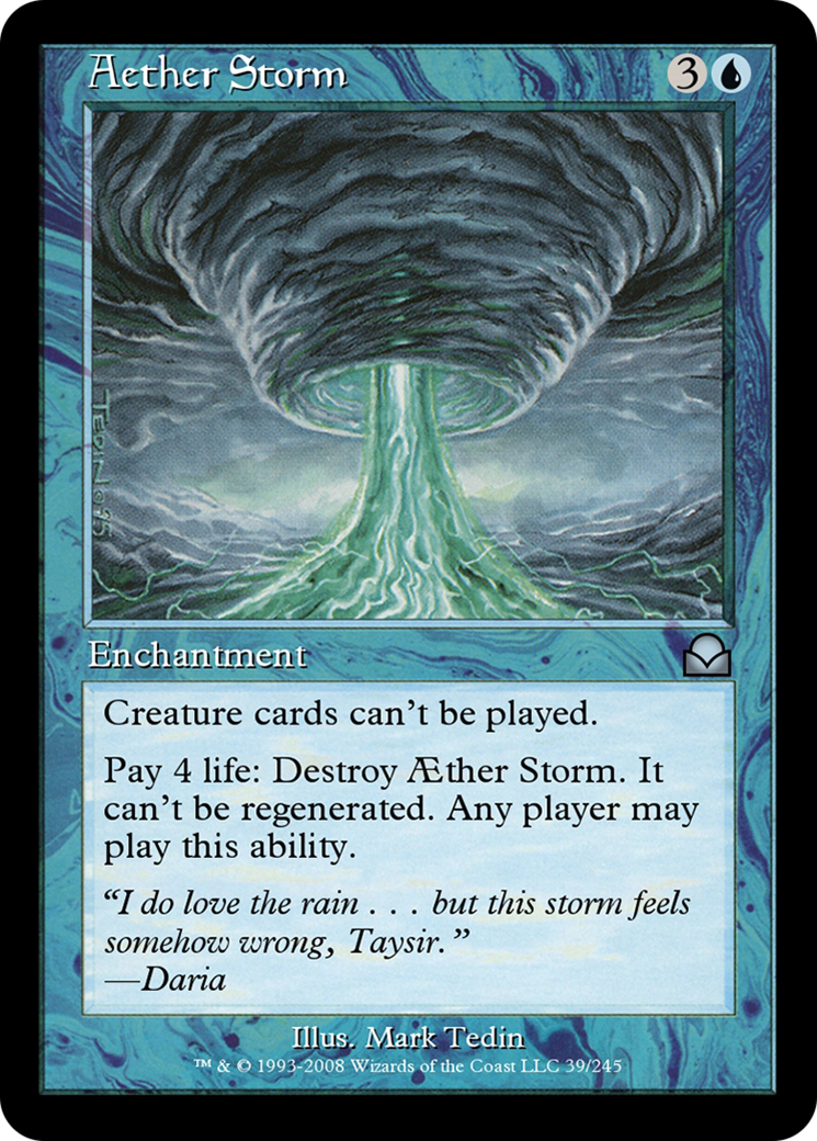 Aether Storm (ME2-039) [Masters Edition II] Foil