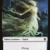 The Monarch // Spirit Double-Sided Token [Commander Legends Tokens]