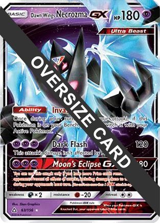 Dawn Wings Necrozma GX (63/156) (Jumbo Card) [Sun & Moon: Ultra Prism]