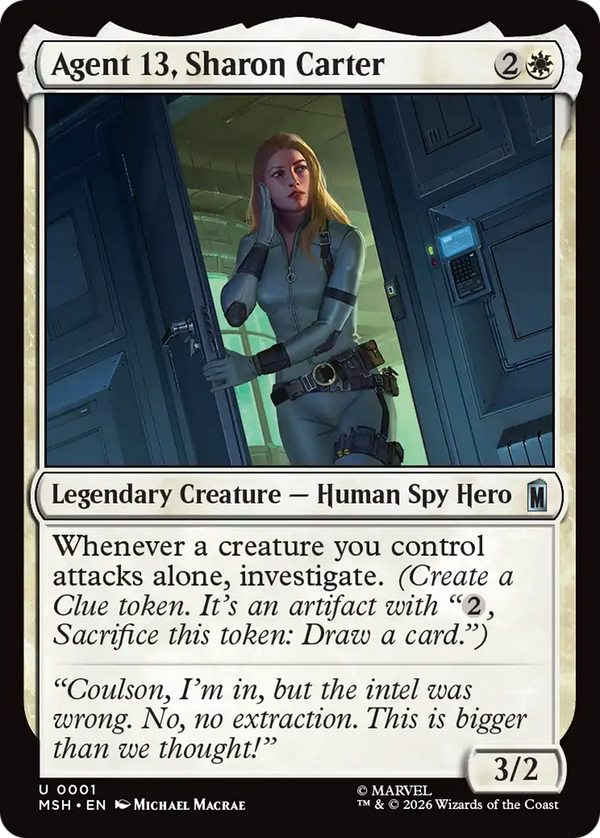 Agent 13, Sharon Carter [Marvel Super Heroes]