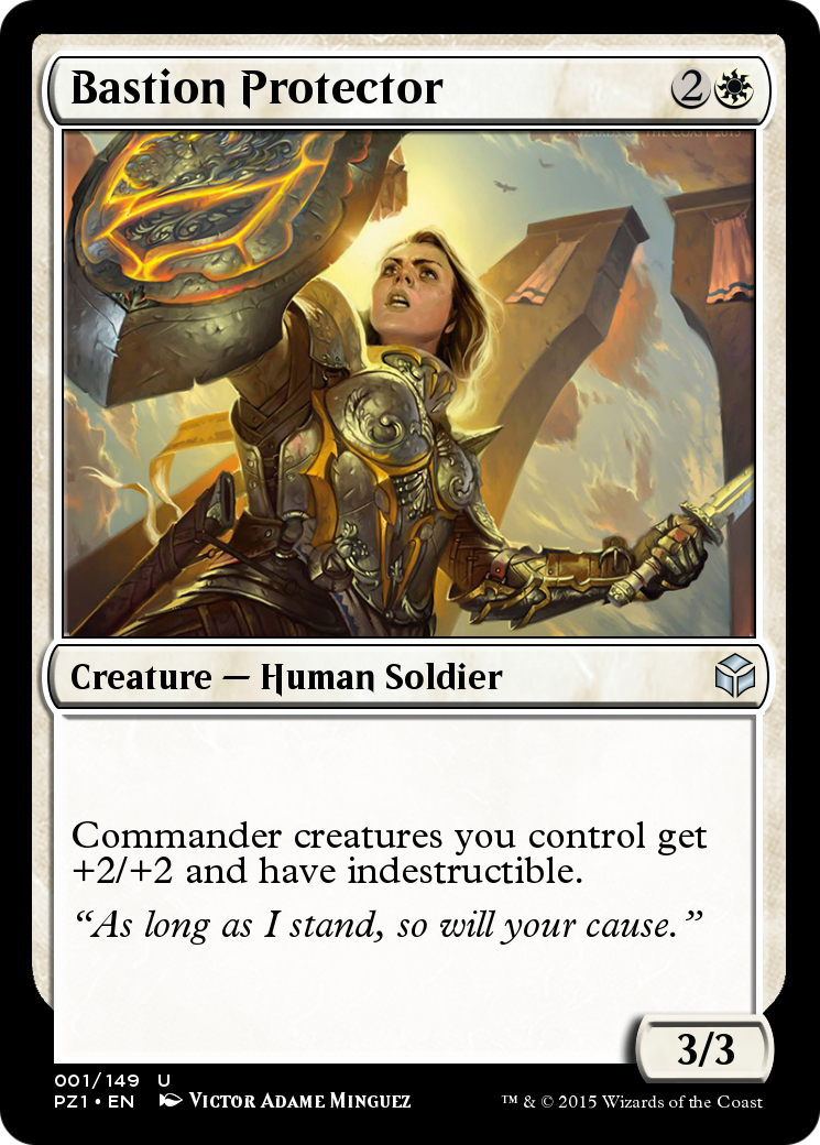 Bastion Protector (PZ1-001) [Legendary Cube Prize Pack]