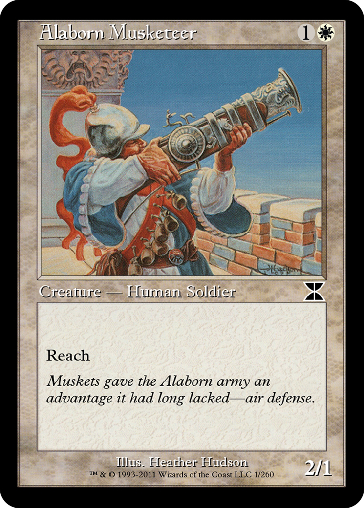 Alaborn Musketeer (ME4-001) [Masters Edition IV] Foil