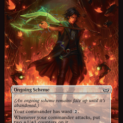 My Champion Stands Supreme (Full Art) [Duskmourn: Archenemy]