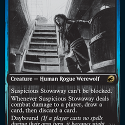 Suspicious Stowaway // Seafaring Werewolf [Innistrad: Double Feature]