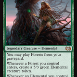 Titania, Nature's Force [Duskmourn: House of Horror Commander]